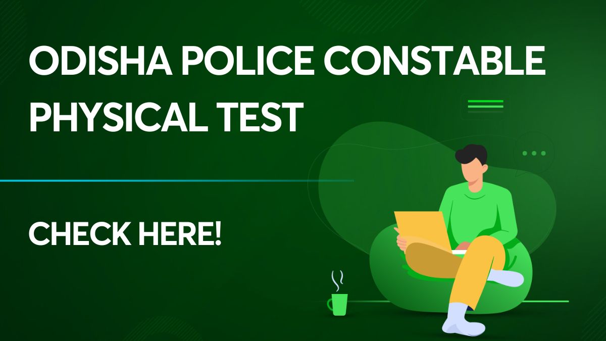 Odisha Police Constable Physical Test