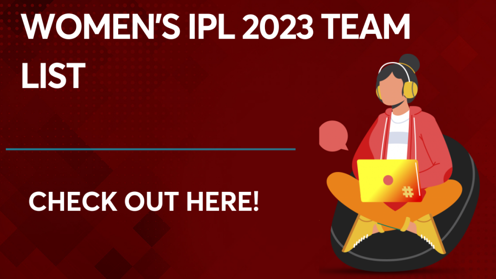 Women's IPL 2023 Team List