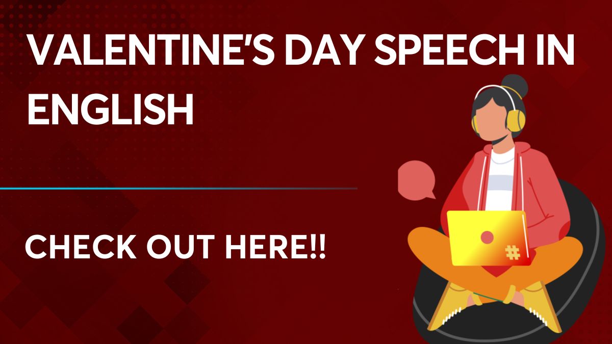 short speech on valentine day