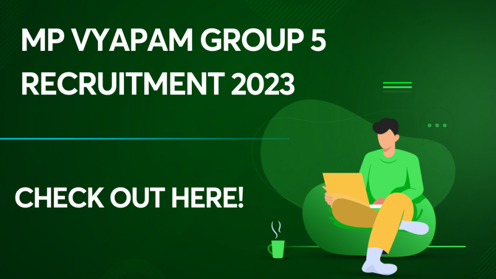 MP Vyapam Group 5 Recruitment 2023