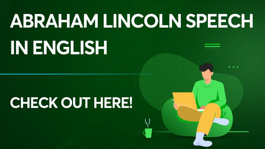 Abraham Lincoln Speech in English