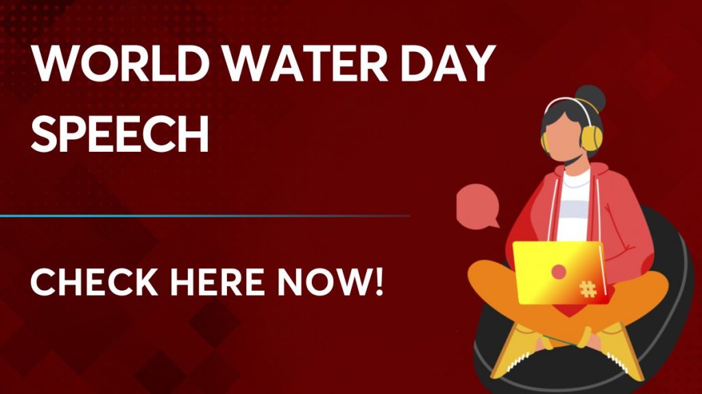 World Water Day Speech
