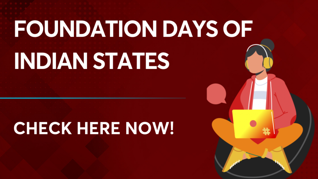 Foundation Days Of Indian States