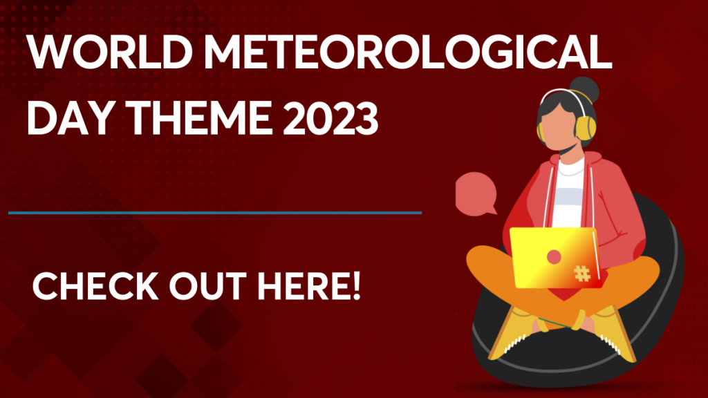World Meteorological Day theme 2023