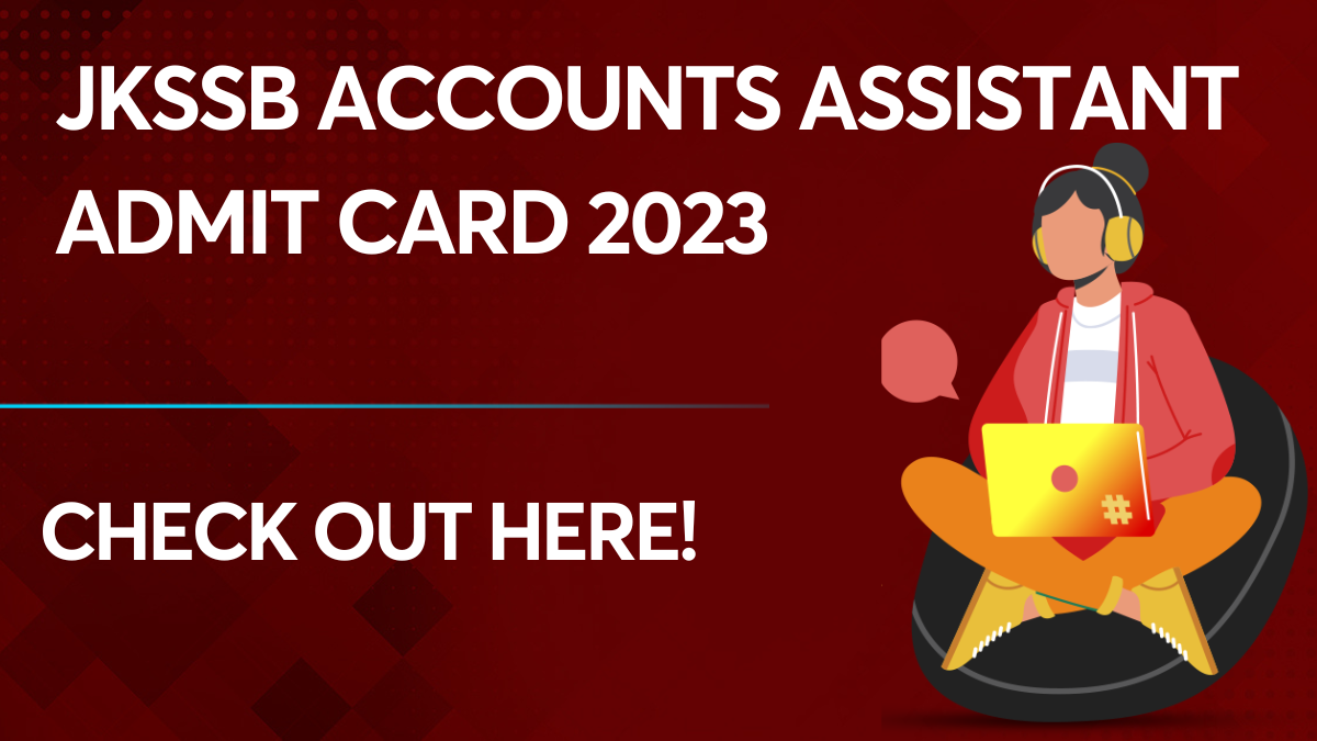 JKSSB Accounts Assistant Admit Card 2023