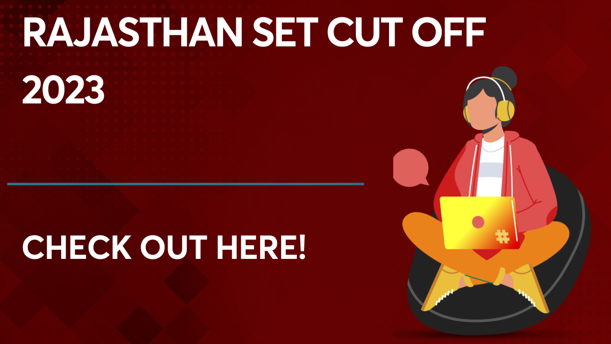 Rajasthan SET cut off 2023