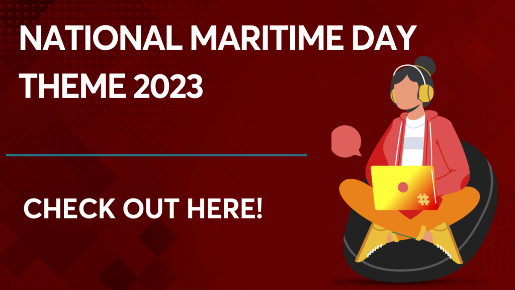 National Maritime day theme 2023