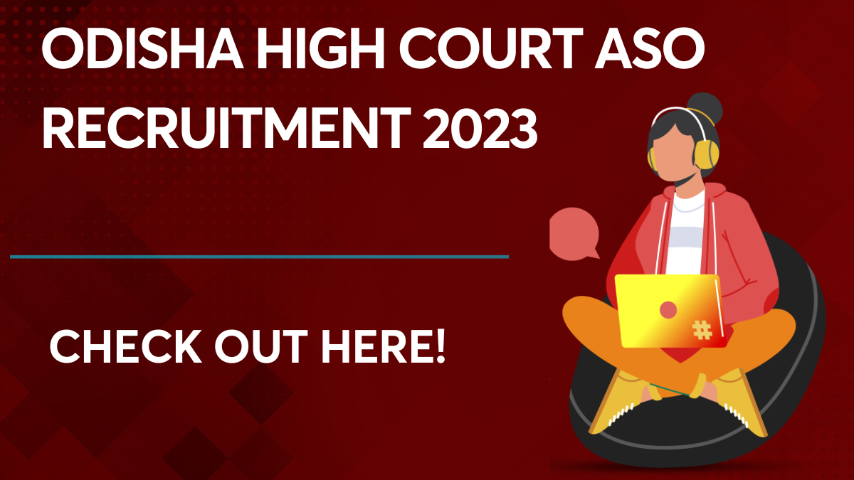 Odisha High Court ASO Recruitment 2023