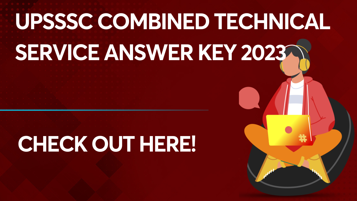 UPSSSC Combined Technical Service Answer Key 2023