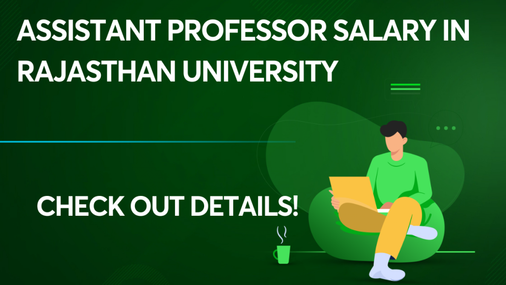 Assistant Professor Salary In Rajasthan University