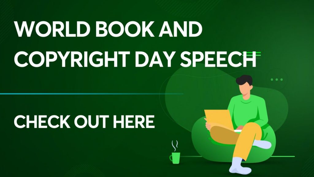 World Book and Copyright Day Speech