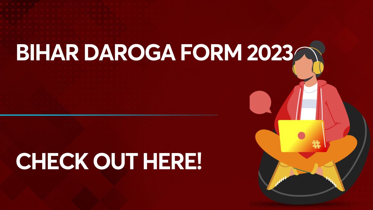 Bihar Daroga Form 2023