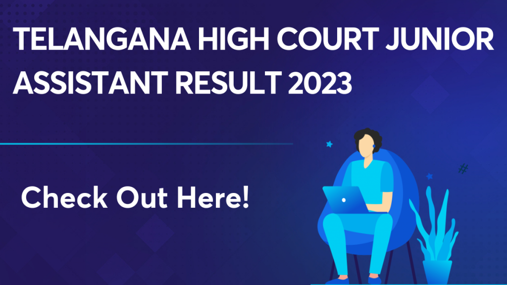 Telangana High Court Junior Assistant Result 2023