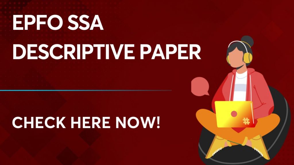 EPFO SSA Descriptive Paper
