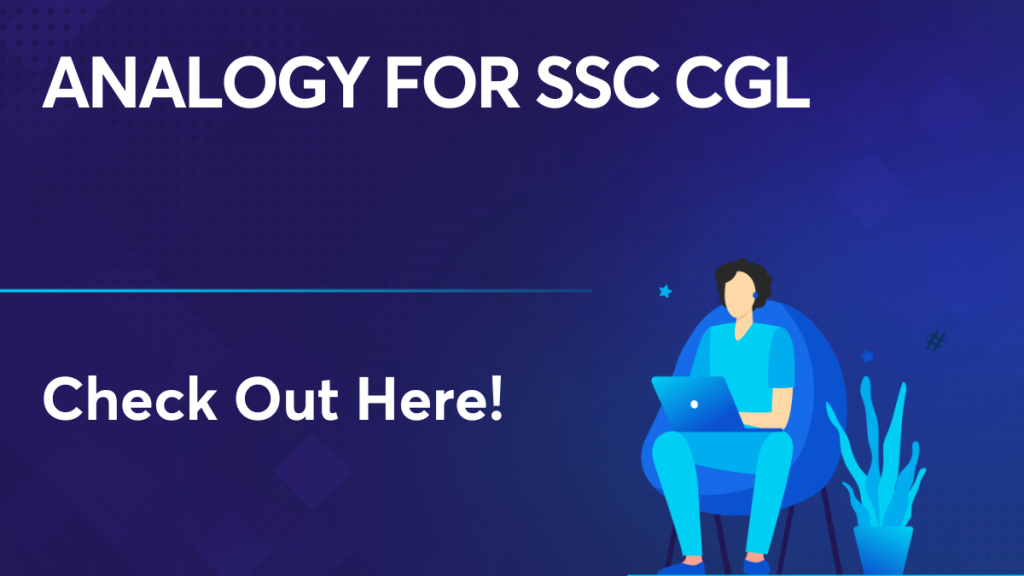 Analogy for SSC CGL