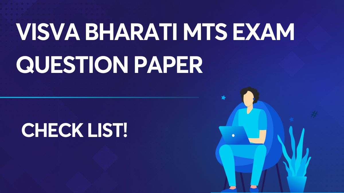 Visva Bharati MTS Exam Question Paper