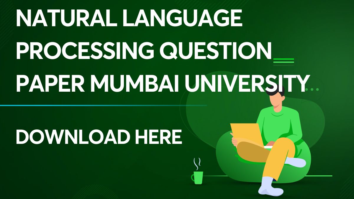 Natural Language Processing Question Paper Mumbai University
