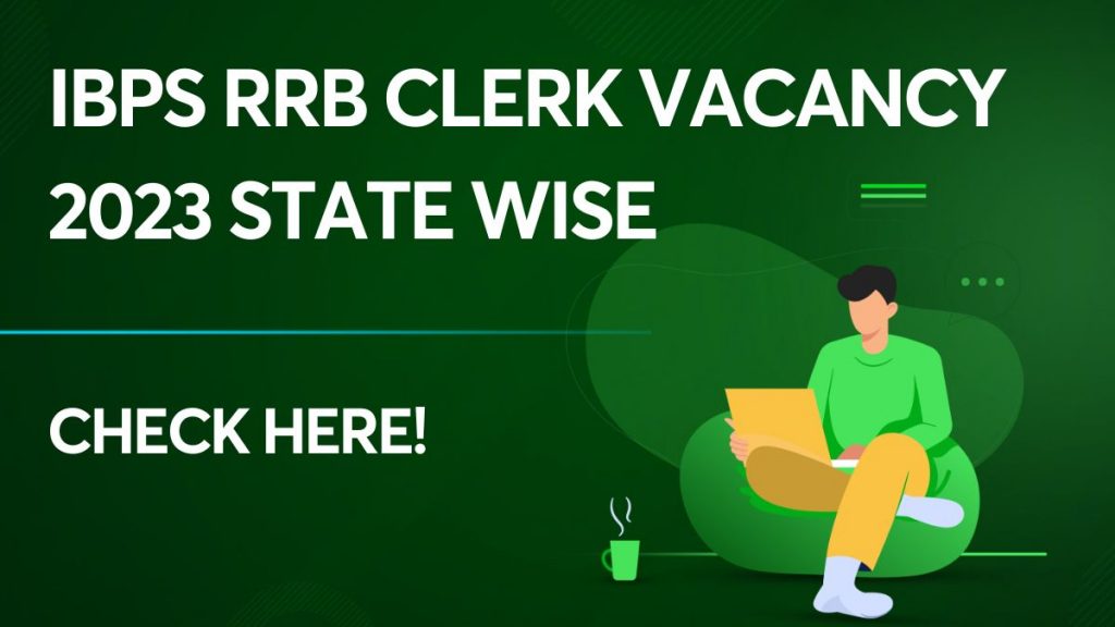 IBPS RRB Clerk Vacancy 2023 State Wise