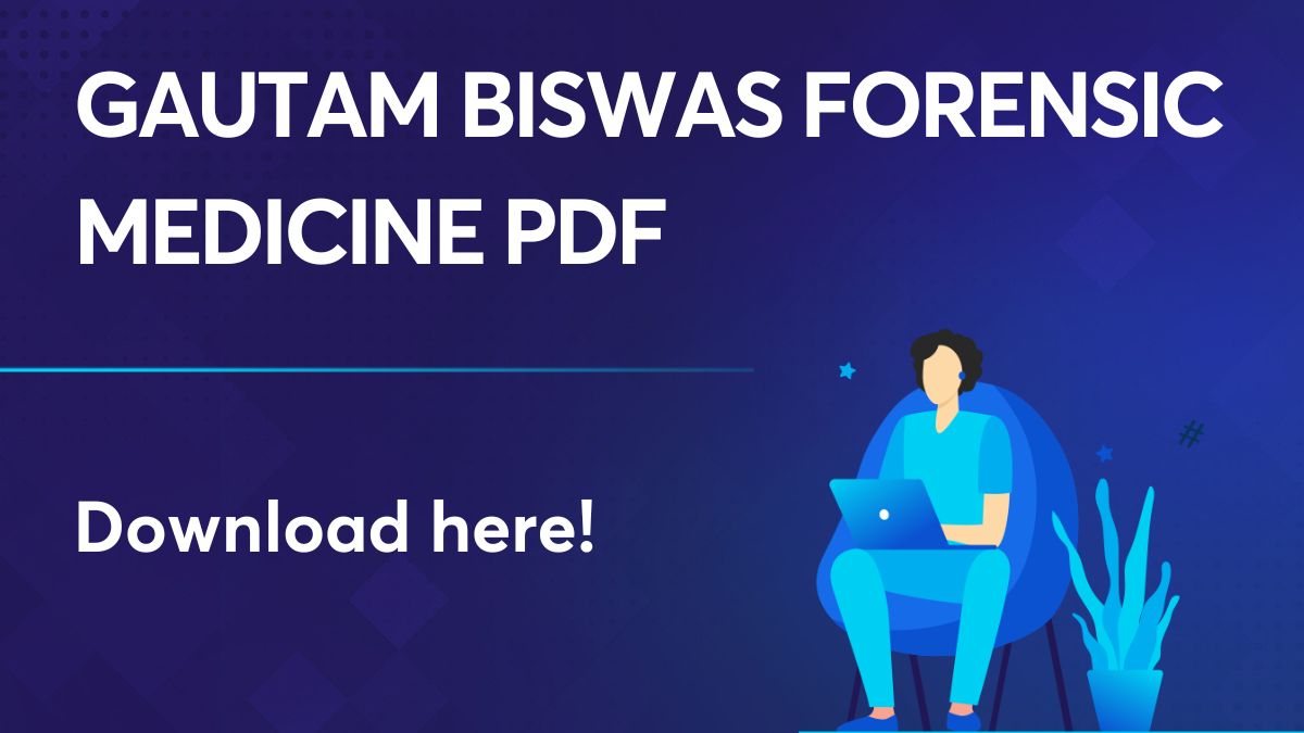 Gautam Biswas Forensic Medicine PDF