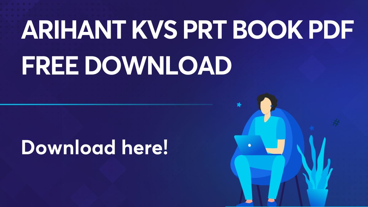 Arihant KVS PRT Book PDF Free Download