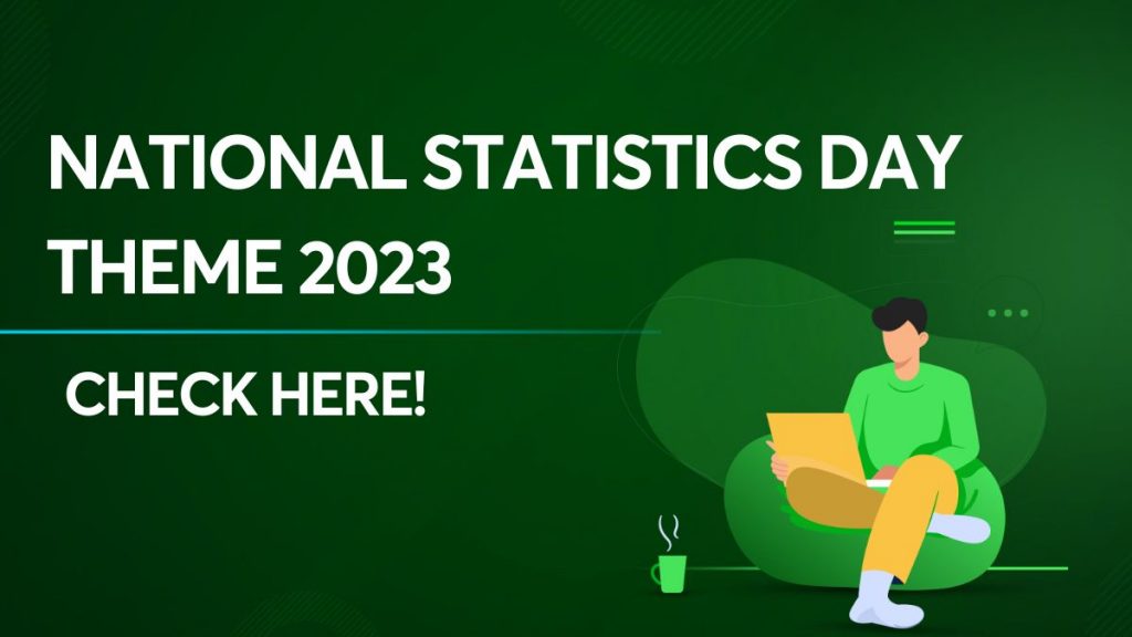 National Statistics Day Theme 2023 image