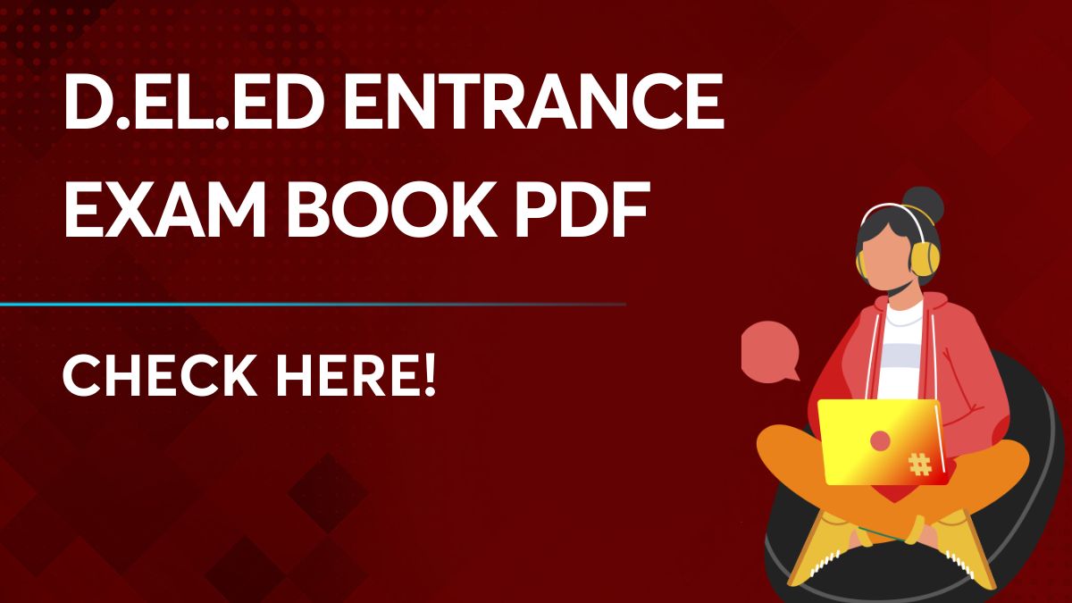 D.EL.ED Entrance Exam Book PDF Download the free PDF’s