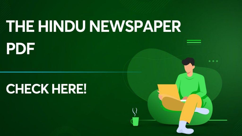 The Hindu News Paper PDF